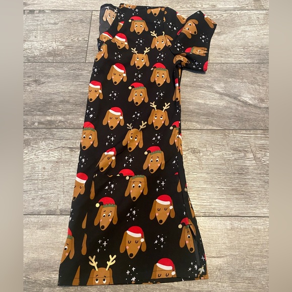 Uniform Advantage Christmas Scrub Top - Picture 2 of 3